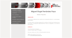Desktop Screenshot of miguelferrandez.com